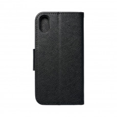 Apple iPhone X Book Handytaschen Fancy Book Schwarz