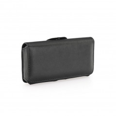 Apple iPhone 12 Universaletui, Horizontale holster Chic VIP Elegant  Schwarz 