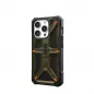 Apple iPhone 15 Pro Hülle Urban Armor Gear Monarch Pro MagSAFE  Kevlar element green 