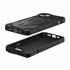 Apple iPhone 15 Plus Hülle Urban Armor Gear Monarch Pro MagSAFE   Kevlar Schwarz 