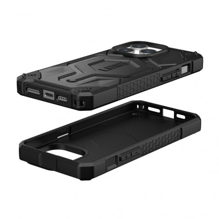 Apple iPhone 15 Pro Max Hülle Urban Armor Gear Monarch Pro MagSAFE   Kevlar Schwarz