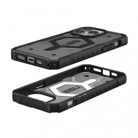 Apple iPhone 15 Pro Max Hülle Urban Armor Gear Pathfinder Premium-Gehäuse  MagSAFE  Asche