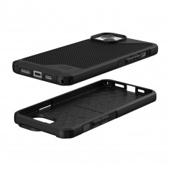 Apple iPhone 15 Plus Hülle Urban Armor Gear Metropolis LT Premium-Gehäuse   Kevlar Schwarz 