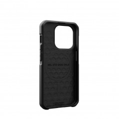 Apple iPhone 15 Pro Hülle Urban Armor Gear Metropolis LT Premium-Gehäuse   Kevlar Schwarz 