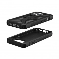 Apple iPhone 15 Pro Hülle Urban Armor Gear Monarch Premium-Gehäuse  MagSAFE  Karbonfaser