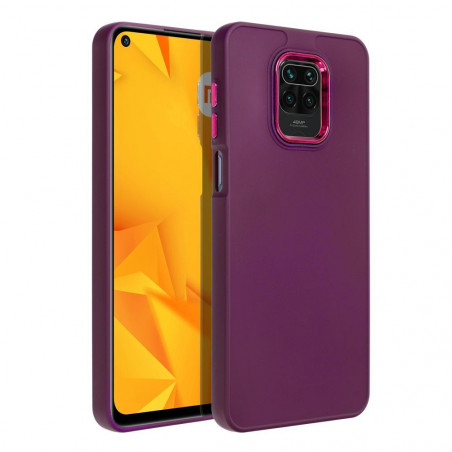 XIAOMI Redmi Note 9 Pro Hülle FRAME Elegant  Lila (Purple) 