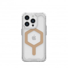 Apple iPhone 15 Pro Hülle Urban Armor Gear Plyo Premium-Gehäuse  MagSAFE  Eisgold 