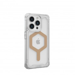 Apple iPhone 15 Pro Hülle Urban Armor Gear Plyo Premium-Gehäuse  MagSAFE  Eisgold 