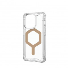 Apple iPhone 15 Pro Hülle Urban Armor Gear Plyo Premium-Gehäuse  MagSAFE  Eisgold 