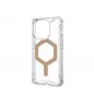 Apple iPhone 15 Pro Hülle Urban Armor Gear Plyo Premium-Gehäuse  MagSAFE  Eisgold 