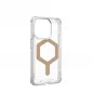 Apple iPhone 15 Pro Hülle Urban Armor Gear Plyo Premium-Gehäuse  MagSAFE  Eisgold 