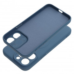 Apple iPhone 15 Pro Max Hülle Silicone Mag Cover MagSAFE  Blau 