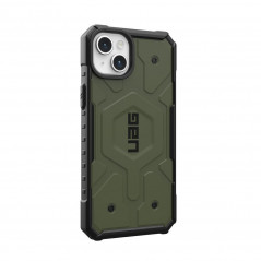 Apple iPhone 15 Plus Hülle Urban Armor Gear Pathfinder Premium-Gehäuse  MagSAFE  Oliv 