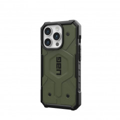 Apple iPhone 15 Pro Hülle Urban Armor Gear Pathfinder Premium-Gehäuse  MagSAFE  Oliv 