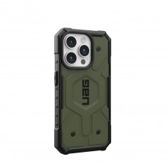 Apple iPhone 15 Pro Hülle Urban Armor Gear Pathfinder Premium-Gehäuse  MagSAFE  Oliv 