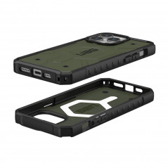 Apple iPhone 15 Pro Max Hülle Urban Armor Gear Pathfinder Premium-Gehäuse  MagSAFE  Oliv