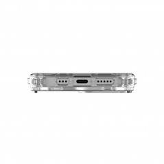 Apple iPhone 15 Hülle Urban Armor Gear Plyo Premium-Gehäuse  MagSAFE  Eisweiß 