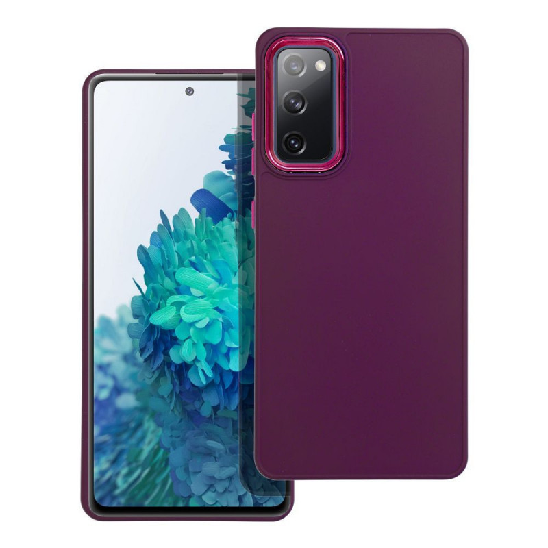 Samsung Galaxy S20 FE 5G Hülle FRAME Elegant  Lila (Purple) 