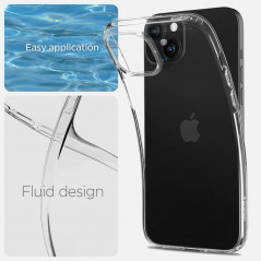 Apple iPhone 15 Hülle Spigen Liquid Crystal Kristallklar  Durchsichtbar 