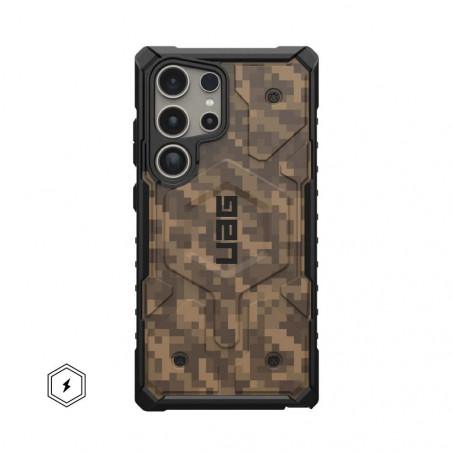 Samsung Galaxy S24 ULTRA Hülle Urban Armor Gear Pathfinder SE Magnet digi camo dark earth 