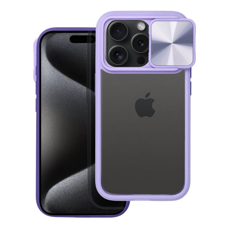 Apple iPhone 13 Pro Max Hülle Slider Lila (Purple) 