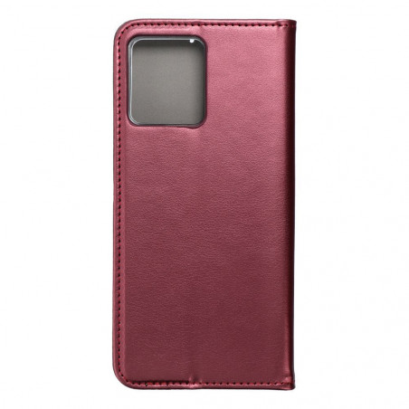 Motorola Moto G84 Book Handytaschen Smart Magneto book Burgund 