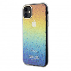 Apple iPhone 11 Hülle Guess IML Faceted Mirror Elegant  Disco schillernd