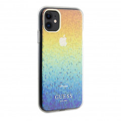 Apple iPhone 11 Hülle Guess IML Faceted Mirror Elegant  Disco schillernd 