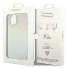 Apple iPhone 12 Hülle Guess IML Faceted Mirror Elegant  Disco schillernd 