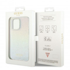 Apple iPhone 13 Pro Hülle Guess IML Faceted Mirror Elegant  Disco schillernd 