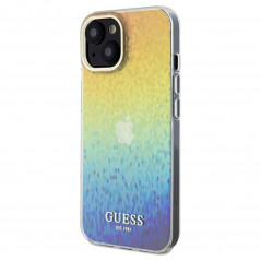 Apple iPhone 14 Hülle Guess IML Faceted Mirror Elegant  Disco schillernd