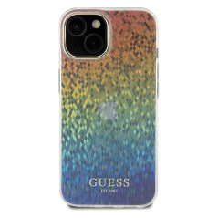 Apple iPhone 14 Hülle Guess IML Faceted Mirror Elegant  Disco schillernd 