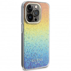 Apple iPhone 14 Pro Hülle Guess IML Faceted Mirror Elegant  Disco schillernd 