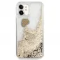 Apple iPhone 11 Hülle Guess Liquide Glitter Charms Elegant  Gold 