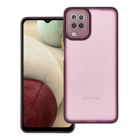 Samsung Galaxy A12 Hülle VARIETE Elegant  Lila (Purple) 