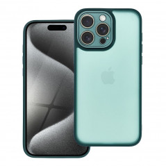 Apple iPhone 15 Pro Max Hülle VARIETE Elegant  Dunkelgrün