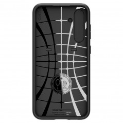 Samsung Galaxy S23 FE Hülle Spigen Optik Armor Schwarz 