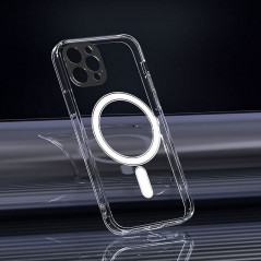 Apple iPhone 15 Plus Hülle Clear Mag Cover MagSAFE  Durchsichtbar 