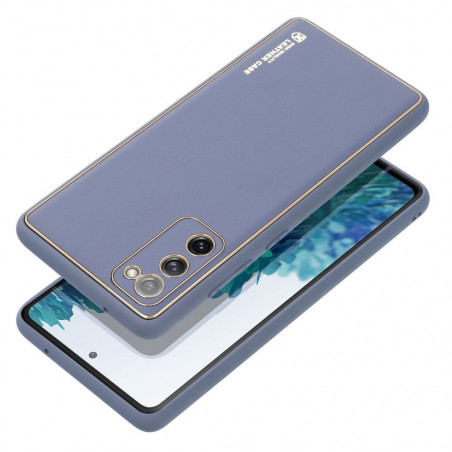 Samsung Galaxy A55 Hülle Leather Blau