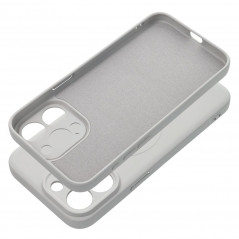 Apple iPhone 15 Pro Max Hülle Silicone Mag Cover MagSAFE  Titan 