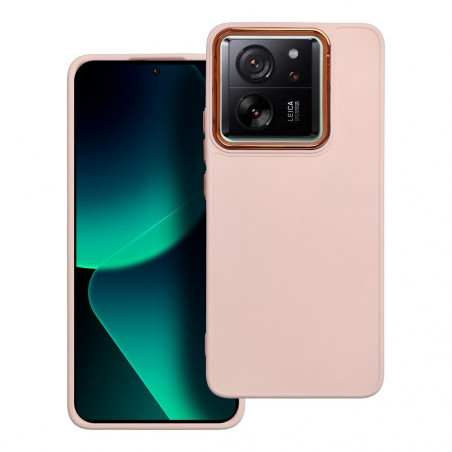 XIAOMI 13T Pro Hülle FRAME Elegant  Puderrosa