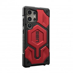 Samsung Galaxy S24 ULTRA Hülle Urban Armor Gear Monarch Pro MagSAFE  Magnet crimson 