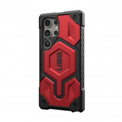 Samsung Galaxy S24 ULTRA Hülle Urban Armor Gear Monarch Pro MagSAFE  Magnet crimson 