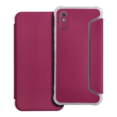 XIAOMI Redmi 9A Book Handytaschen Piano Book Magenta 