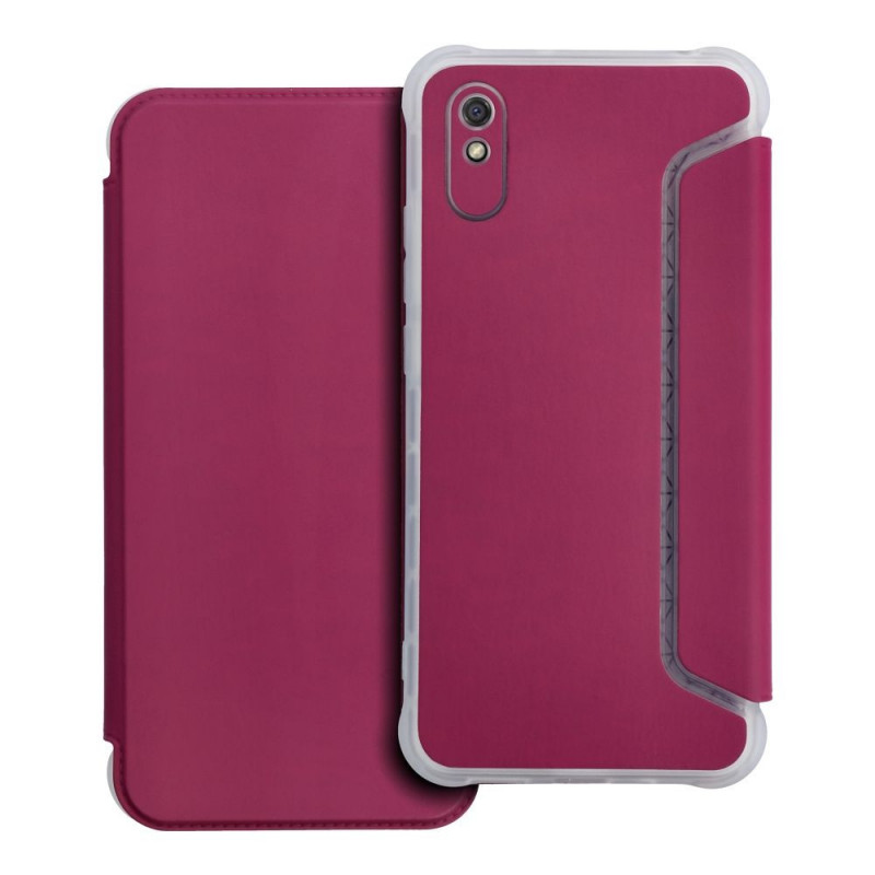 XIAOMI Redmi 9C Book Handytaschen Piano Book Magenta 