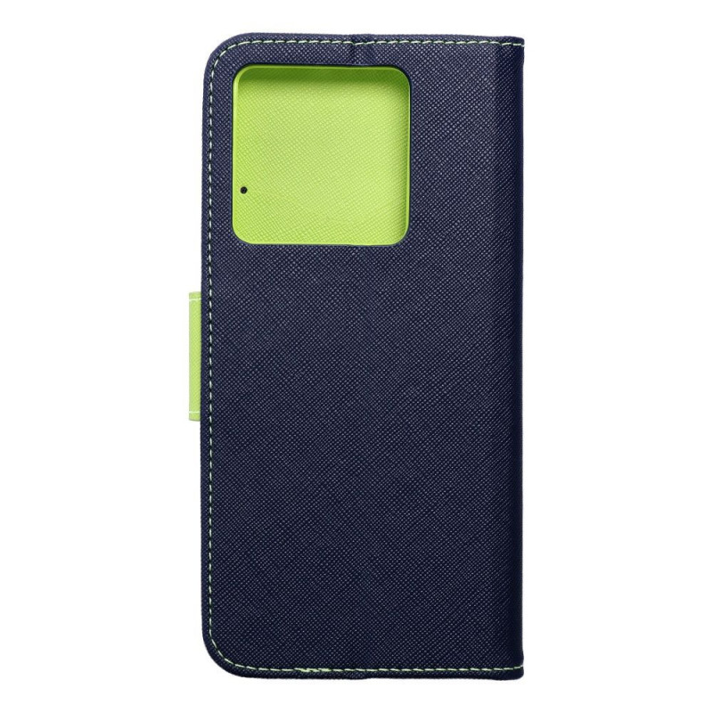 XIAOMI 13T Book Handytaschen Fancy Book Marine / Limette 