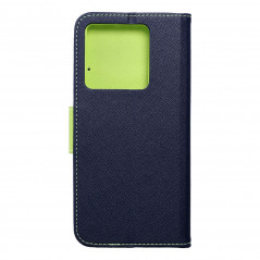 XIAOMI 13T Pro Book Handytaschen Fancy Book Marine / Limette 