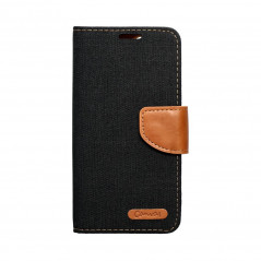 XIAOMI Redmi 13C Book Handytaschen CANVAS Book Schwarz 