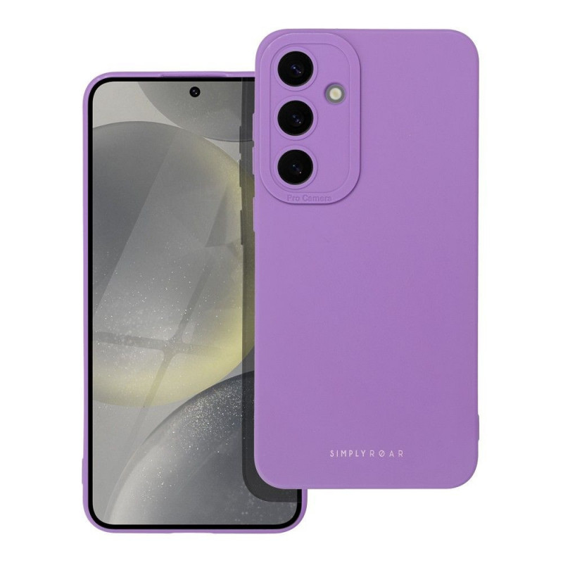 Samsung Galaxy S24 PLUS Hülle Roar Luna Monochromatische, Stilvoll, Ein ästhetisches Accessoire  Lila (Violet) 