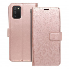 Samsung Galaxy A03 Book Handytaschen MEZZO Book Mandala  Roségold